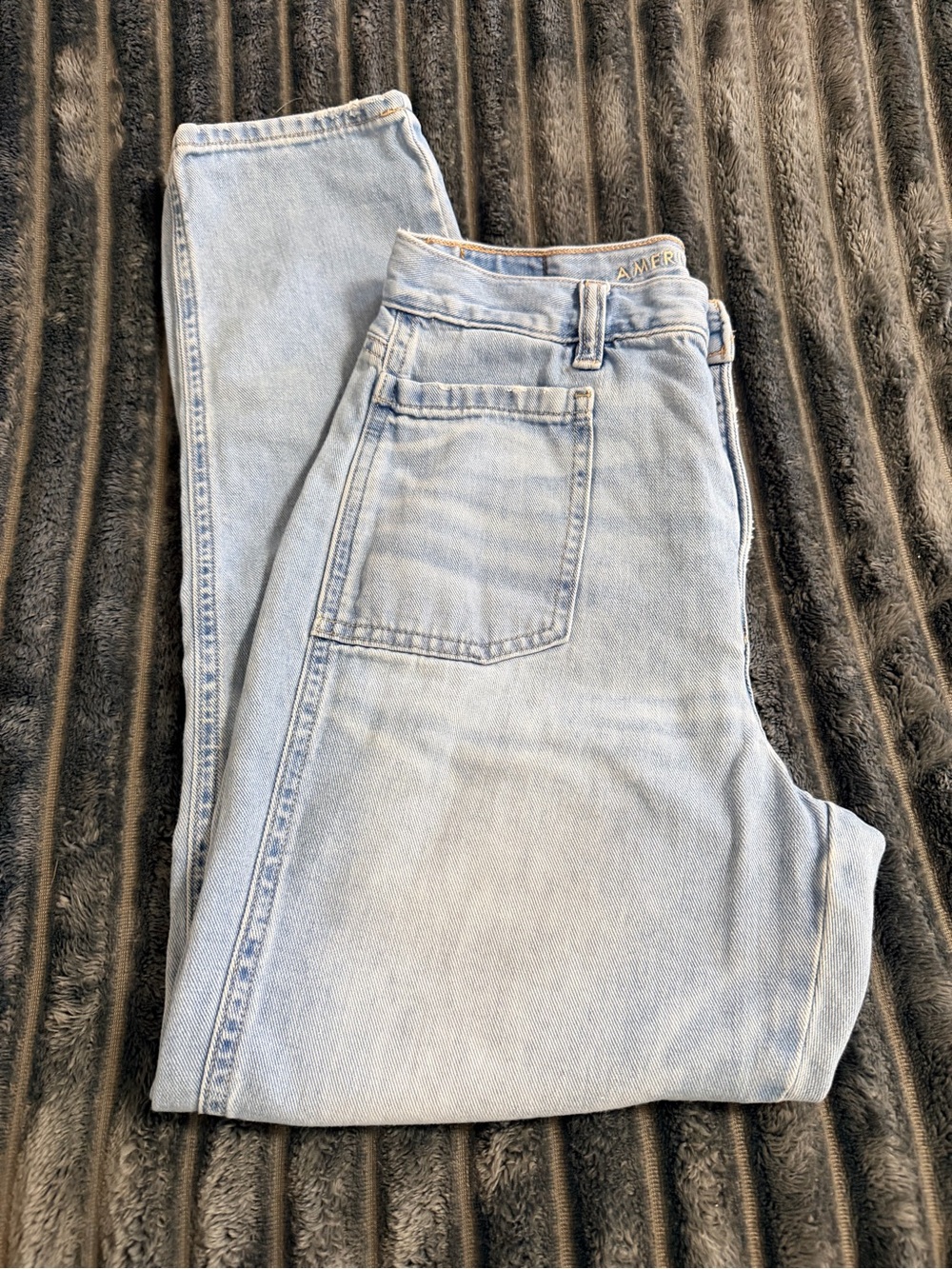 American Eagle Outfitters Light Blue Mom Jeans